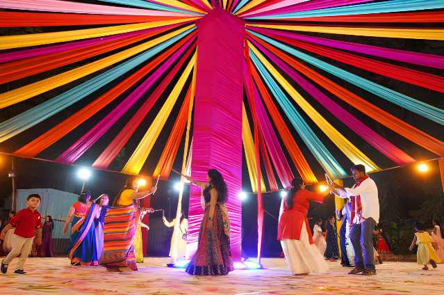 Garba Dance during Navratri 
