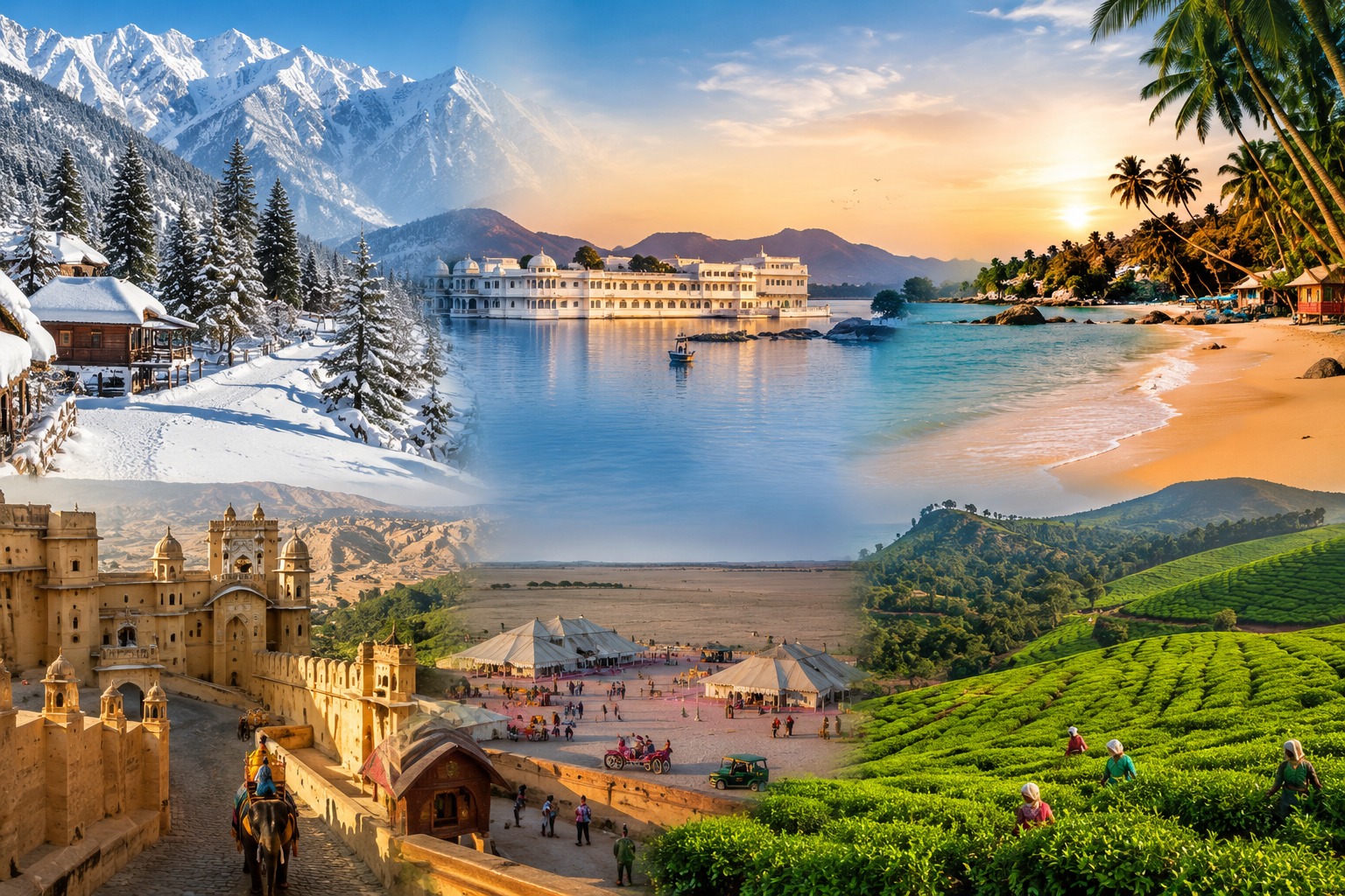 Best Places to Visit in December in India